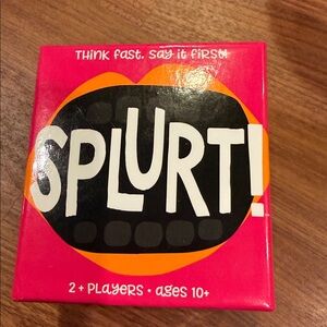 Splurt! Party Game for 2+ Players